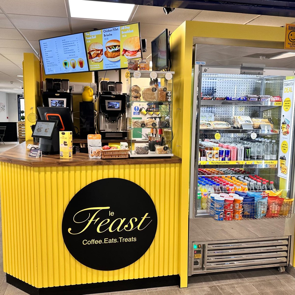 Le Feast Bolton station cafe Le Feast Bolton station cafe at Bolton Train Station